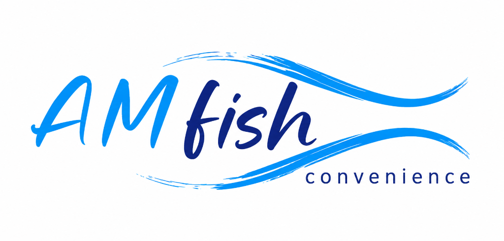 AM fish logo